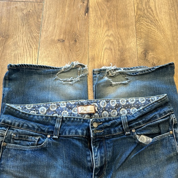 Paige Jeans - Hidden Hills High Rise Bootcut - Size 34 - Picture 6 of 8